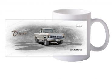 Keramiktasse mit Motiv von Pickup KTaPu2020-24